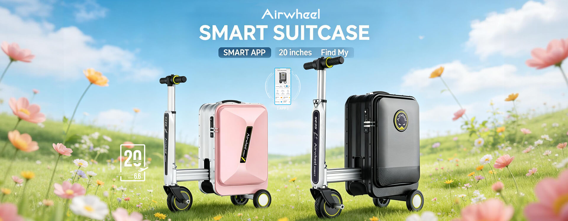 Airwheel智能骑行行李箱SE3SX