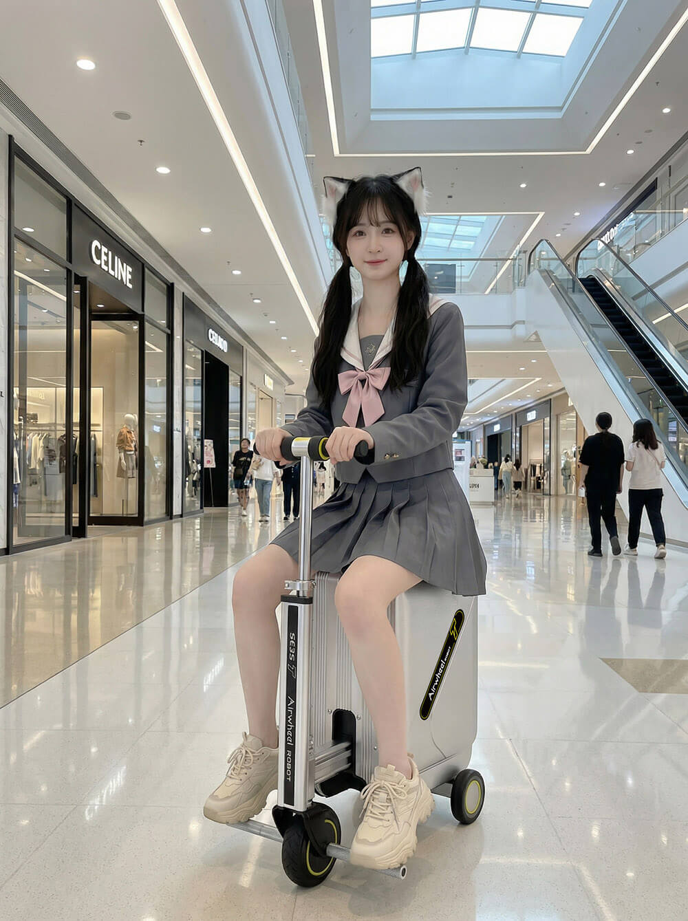 商场逛街，代步休闲两不误