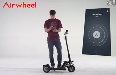 【Airwheel爱尔威电动滑板车Z5教学视频】超清，折叠收放、安全检查、骑行技巧等！
